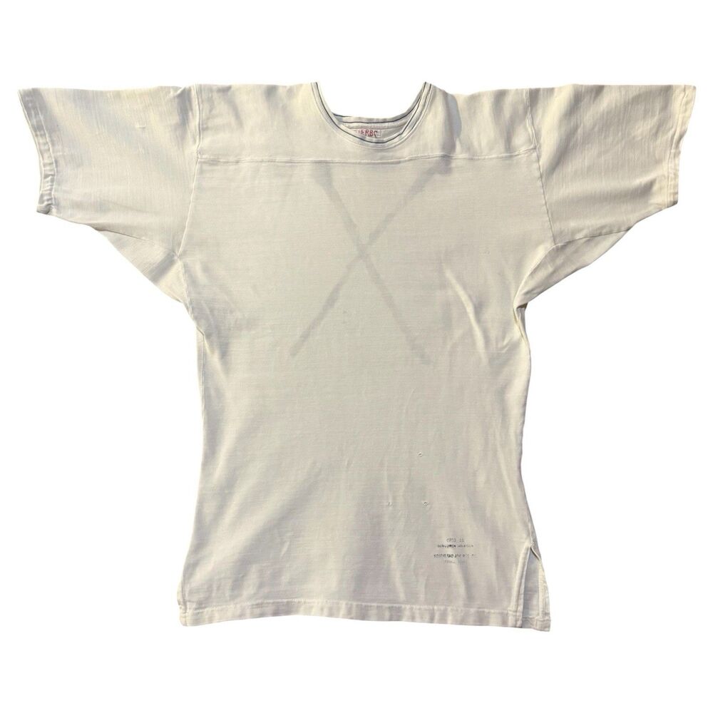 Vintage 50s/60s Southland Athletic Football Jersey Blank Sz M/L Herbs Sport Shop